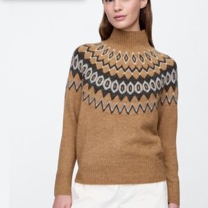NWT Relaxed Gap Fair Isle Sweater XS